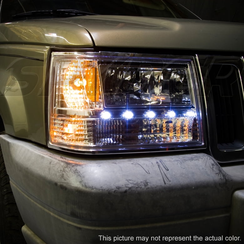 for 1993 1998 jeep grand cherokee 3in1 bumper corner led headlights blk pair left right 1994 1995 1996 1997 walmart com walmart com for 1993 1998 jeep grand cherokee 3in1 bumper corner led headlights blk pair left right 1994 1995 1996 1997