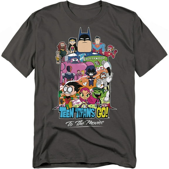 Teen Titans Go To The Movies T-Shirt Hollywood Unisex Graphic Tee For Men & Women