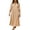 *Yellow, variant on VBVC Women's Button Down Shirt Dress , Ladies' Long Sleeve Collared Tiered Maxi Dress , Summer Boho Casual Vacation Dress For Women,Green,S-3XL