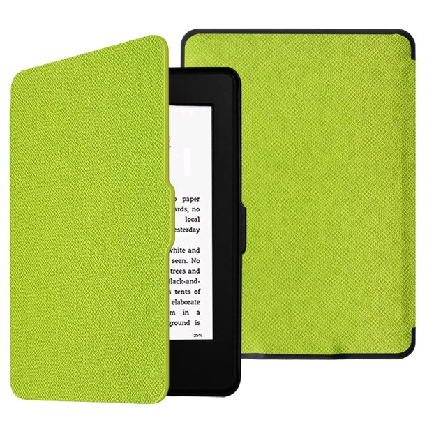 Funda FINTIE SlimShell para Kindle Paperwhite 2012-2017, color verde