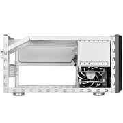 Silverstone Tek Micro-ATX, Mini-DTX, Mini-ITX Small Form Factor Computer Case, Compatible with ATX PSU Cases SG11B - Pack of 2