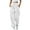 A01-White, variant on ZVAVZ Plus Size Sweatpants for Women With Pockets,Women Elastic Waist Drawstring Yoga Pants Hip-Hop Pants Padded Casual Joggers Flash Deals of The Day Clearance Brown L