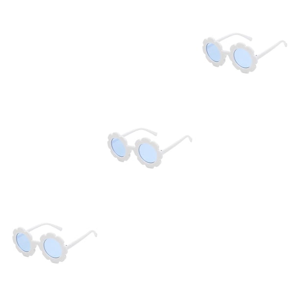 Gafas de sol para niños Sonducket Girasol Adorable Protección Blanco Azul