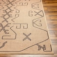 thumbnail image 6 of BoutiqueRugs Hamid Traditional, Transitional Area Rug - Machine Washable - Mocha, Taupe, Soft White - 5' x 8', 6 of 14