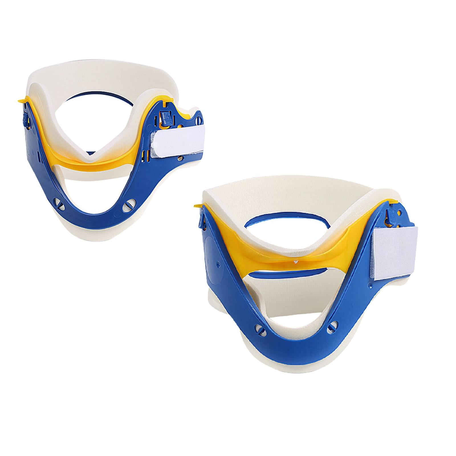 2x Cervical Neck Traction Device Support for Home Use Daily Device Blue