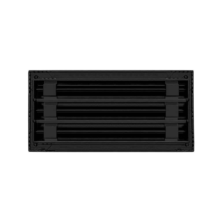 Hvac Black Heat Register Covers BUILDMART 14x6 Modern AC Vent