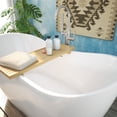 thumbnail image 7 of Dreamline BTNL5928FFXXC04 Nile 59" Free Standing Acrylic Soaking Tub - White, 7 of 7