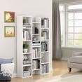 thumbnail image 5 of TribeSigns Modern Bookcase, 5-Shelf Storage Organizer Bookshelf with 14-Cube Display for Home Office, Living Room and Bedroom, 5 of 5