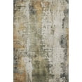 thumbnail image 2 of Addison Rugs Mayfield Premium Machine Washable Transitional Abstract Olive Rectangle Rug, 3' X 5' Machine Washable Transitional Abstract Olive Oversized Sherpa Throw Blanket, 2 of 7