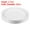 White, variant on Unique Bargains Round Ceramic Plant Saucer Flower Drip Tray for Gardening White 7.87"