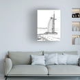 thumbnail image 3 of Melissa Wang 'Dubai in Black and White I' Canvas Art, 3 of 3