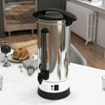 thumbnail image 2 of 120 Cups Coffee Urn,18 L/4.8 gal Commerical Coffee Maker for Buffet Catering Wedding Gathering,Large Capacity Hot Coffee Dispenser,Stainless Steel Hot Water Urn, 2 of 11