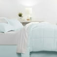 thumbnail image 3 of iEnjoy Home 8-PC Premium Microfiber Queen Bed in a Bag in Aqua Blue, 3 of 3