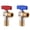 Brass red and blue h, variant on Yammee Hot/Cold Water Shut Off Valves 1/2inch Turn Angle Stop Valves Plumbing Fitting