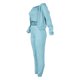 thumbnail image 4 of Puntoco Ropa De Invierno Para Mujer Suéter De Lana Con Capucha Traje Deportivo Casual Camiseta Sin Mangas Para Mujer Chaqueta Con Capucha Pantalones Conjunto De Tres Piezas Puntoco Puntoco-6040, 4 of 6