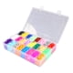 thumbnail image 2 of Juego de 24 cuentas de fusible de colores, kit de cuentas de fusible de 5 mm con tableros perforados, juguetes artesanales para niños, 2 of 9
