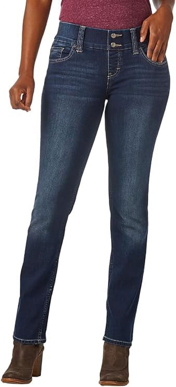 Riders By Lee Indigo Damen Midrise Bootcut Jeans – Regular Fit, Stretch-Denim, Mit Ikonischer Gesäßtasche