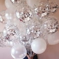 thumbnail image 4 of 5/10/20pcs Gold Confetti Latex Balloons Glitter Clear Transparent Helium Balloon Wedding Baby Shower Birthday Party Decorations, 4 of 10