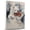 American Eskimo, variant on Kuvasz Dog Playing Violin Wall Stretched Canvas Size 8x12 – Kuvasz Canvas Art for Dog Lovers, Violin Canvas Wall Decor