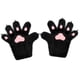 thumbnail image 4 of Guantes de animales para hombres y mujeres, accesorios de cosplay, guantes de peluche con forma de pata de gatito para adultos Negro rosa, 4 of 9