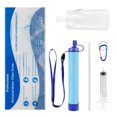 thumbnail image 1 of Outdoor Water Purifier Filter Straw Filtration System Purifier Portable, 1 of 3