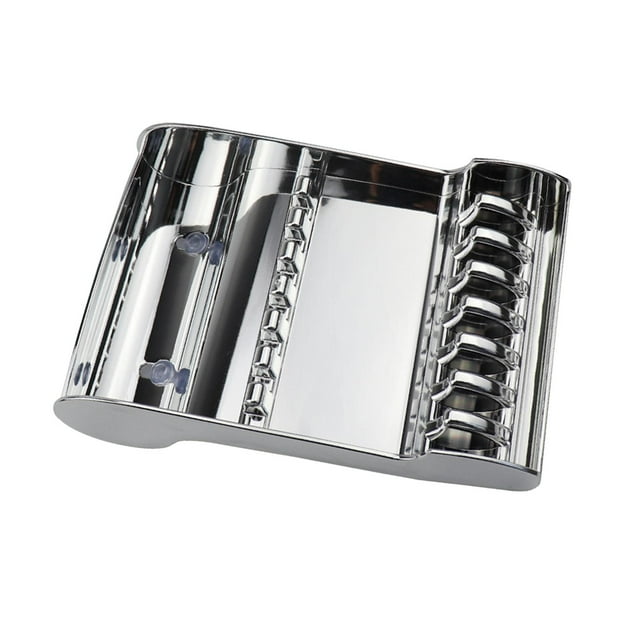 Estante de tijeras de pelo resistente Organizador de tijeras de tienda para Plata Zulema Soporte de tijeras de salón