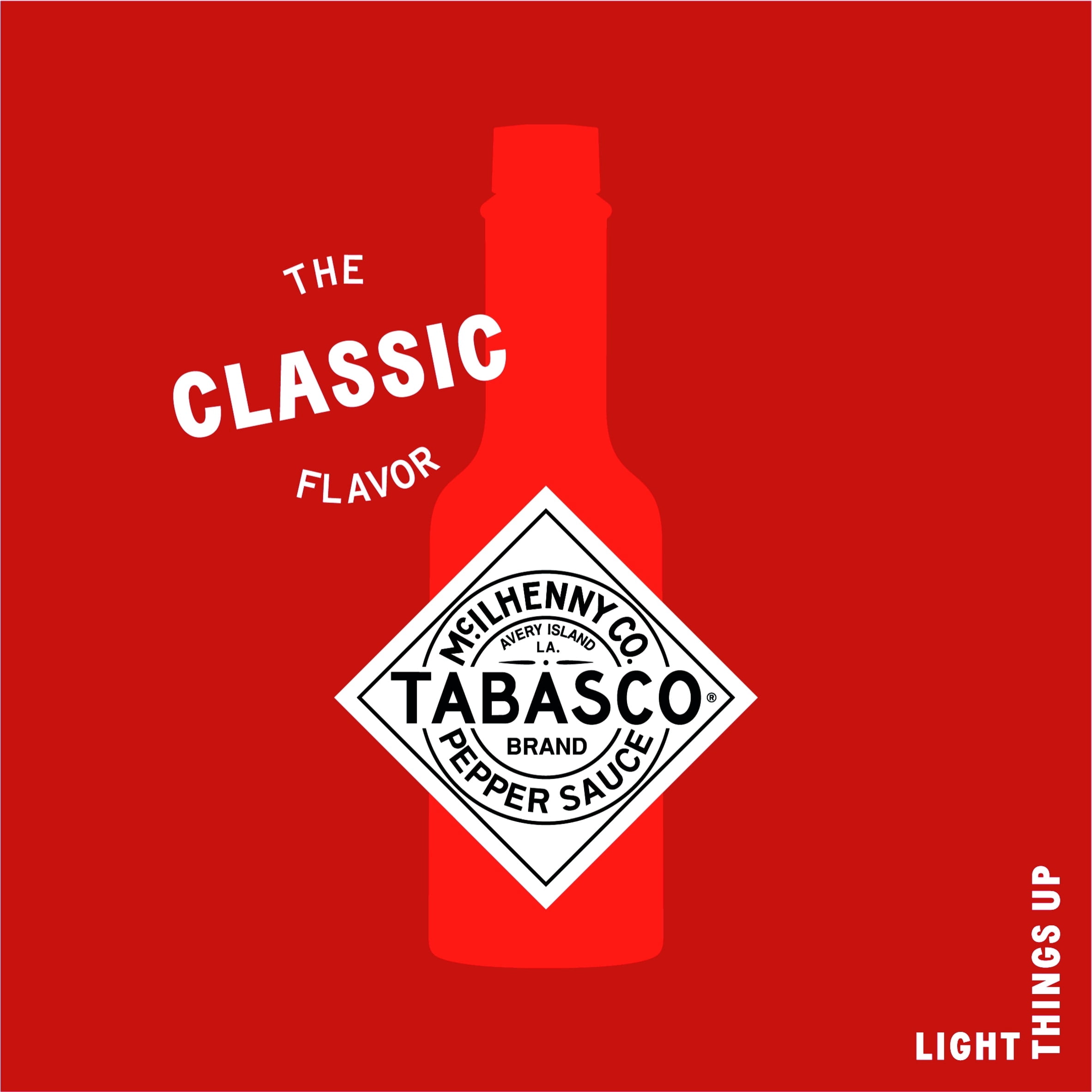 Tabasco Original Red Hot Pepper Sauce 57Ml, Imported from Britain