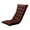 Brown, variant on Djunllk Chair Cushions - Premium Rocking Chair Cushion of Upper and Lower with Ties, Non Slip Fast Recovery High Back Seat Cushion, Floor Cushions 15.7" x 43.3"
