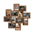 thumbnail image 5 of Photo Frame Picture Frame Family Friends Union Together L24 x H24 Gallery Collage Wall Hanging Photo Frame for 6" x 4" Photo - 12 Photo Sockets - Gold Edge, 5 of 8
