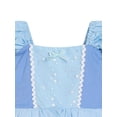 thumbnail image 5 of HWJAD Princess Dress for Toddler Girls Puff Short Sleeve Birthday Party Dresses for 2-7Y Kids Girl, 5 of 8