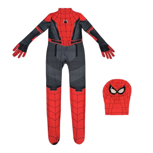 Disfraz de superhéroe de Spiderman para niños, mono de Spandex Zentai para Halloween, Cosplay de Spider Man, estilo 3D Fivean unisex