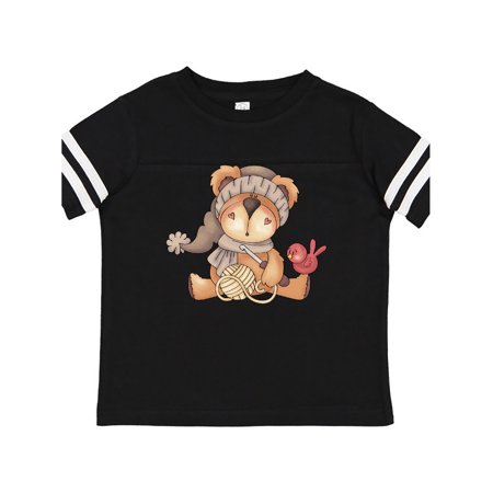 

Inktastic Winter Crochet Bear Gift Toddler Boy Girl T-Shirt