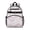 Gray Pink Baseball, variant on Beige and Pink Baseball Pattern Backpack for School, Cute School Bag with Adjustable Shoulder Straps and Padded Back, 15.25"x11.5"x5.25"