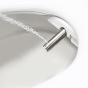 Brondell Swash DS725 Advanced Bidet Seat, Elongated White with Stainless Steel Nozzle, 9.7 lbs