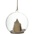 thumbnail image 5 of Northlight Polar Bear in Snow Glass Globe Christmas Ornament  - 4.75", 5 of 6