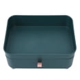 thumbnail image 1 of Caja de Almacenamiento de Cosméticos ANGGREK Plástico Verde Malaquita Gran Capacidad, 1 of 8