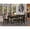 CAPF7-CAP-W, variant on East West Furniture CAPF7-CAP-W 7 Piece Formal Dining Room Set-Table and 6 Matching Dining Chairs