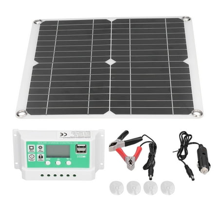 

Photovoltaic Module USB Ports Solar Panel Kit 40W 18V For Camping For Mountaineering For Hiking