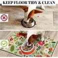 thumbnail image 3 of Dog Food Mats for Floors, Absorbent Quick Dry Pet Cat Food Mat, Dog Bowl Mats for Food and Water Dispenser Mat, Eco-Friendly Dog Accessories Pet Supplies 16"x24", 3 of 6