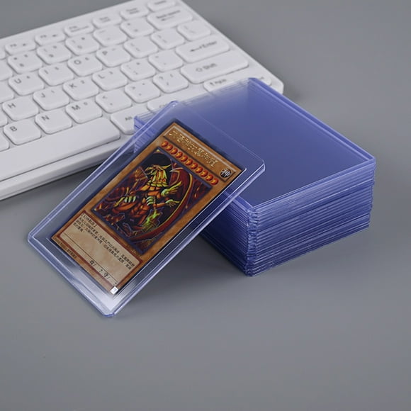 Neinkie 25Pcs/Set Card Sleeves Toploaders for Trading Card, Soft Baseball Card Penny Sleeves Fit for Stardard Cards, Football Card, Sports Cards, MTG, Yugioh