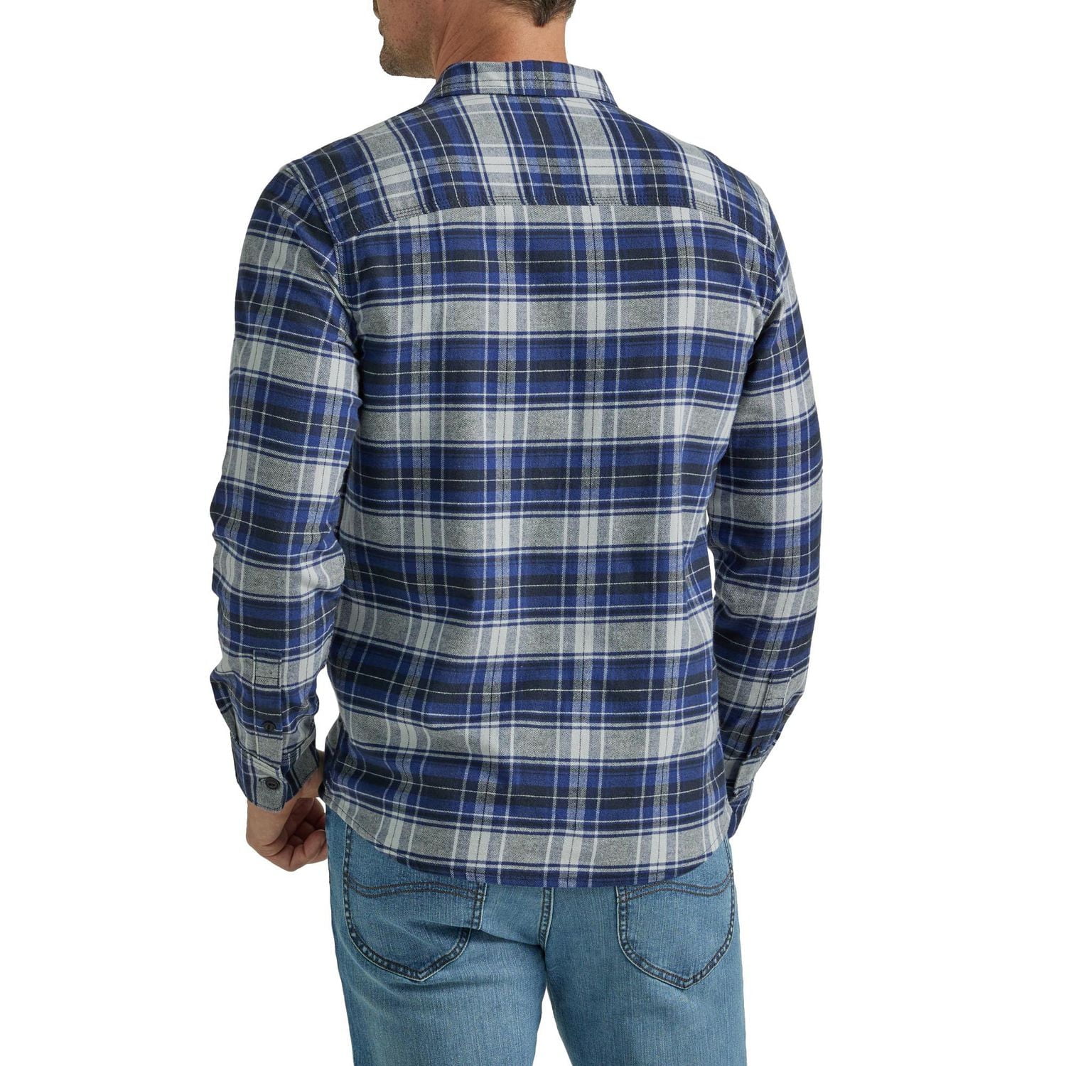Lee Long Sleeve Flannel Button Down