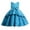 Sky Blue, variant on Coerni Kids Girls Wedding Fancy Lace Dress Toddler Dance Formal Party Birthday Smocked Dresses Pageant Tutu Frocks Skirts