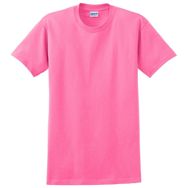 Gildan-2000-Unisex Ultra Cotton® T-Shirt,Safety Pink,1-Pack