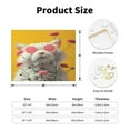 thumbnail image 2 of Lsque Floral Sunglasses Cat Art Print Wall Art – Decorative Picture for Living Room, Bedroom, and Office (Horizontal), 2 of 6