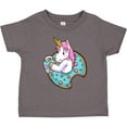 thumbnail image 3 of Inktastic Unicorn Donut Boys or Girls Toddler T-Shirt, 3 of 5