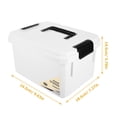 thumbnail image 2 of MasteelfCA Multi-layer Household Small Medicine Box Family First Aid Box Medicine Storage Case, 2 of 7