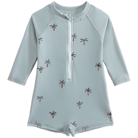 BOBOGOJP Baby Swimsuit Boy Toddler Bathing Suit Rash Guard UPF 50 Swimwear 6 Months-4T Gray for Size 18-24 Months