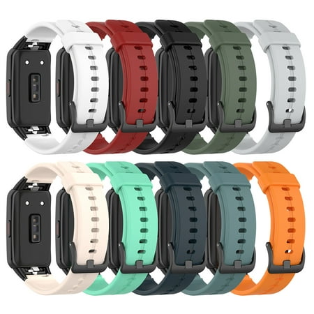Silicone Strap for Huawei Band 6/Honor Band 6 16mm Silicone Watchband