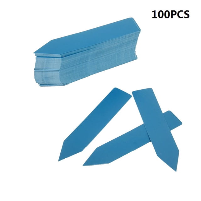 LYD 100 etiquetas de plástico para plantas de 4 pulgadas, etiquetas impermeables para plantas para plántulas, etiquetas para jardinería vegetal LYD 1039256