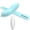 Blue, variant on Wearable Panty Vibrator Toy, 10 Modes Remote Vibrating Egg Vibrator Toy For Women - BLUE